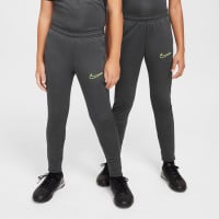 Pantalon d'entraînement Nike Academy pour enfants Anthracite jaune fluo