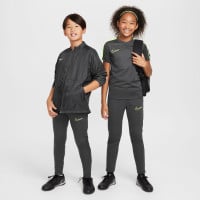 Pantalon d'entraînement Nike Academy pour enfants Anthracite jaune fluo