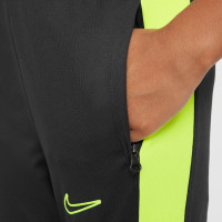 Nike Academy Trainingspak Full-Zip Kids Antraciet Neongeel