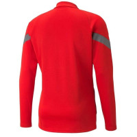 Veste d'entraînement PUMA TeamFinal rouge gris