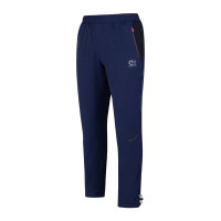 Pantalon d'entraînement Cruyff Elite bleu foncé noir argent rose