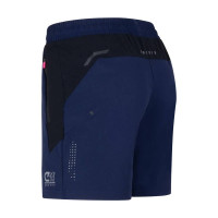 Cruyff Extreme Short d'Entraînement Bleu Foncé Noir Argenté Rose