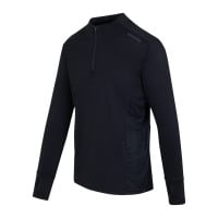 Survêtement Cruyff Metabolic à 1/4 zip pour enfants, noir