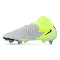 Nike Phantom Luna II Elite IJzeren-Nop Voetbalschoenen (SG) Pro Player Neongeel Zilver Zwart