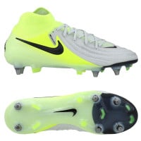 Nike Phantom Luna II Elite Crampons Vissés Chaussures de Foot (SG) Pro Player Néon Jaune Noir Argenté