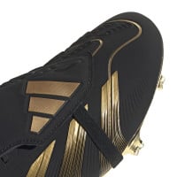 adidas Predator Bellingham Elite FT Gazon Naturel Chaussures de Foot (FG) Noir Doré