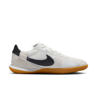 Chaussures de football Nike Street Gato Street gris clair bleu foncé marron