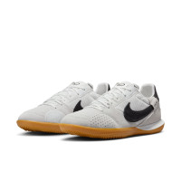 Chaussures de football Nike Street Gato Street gris clair bleu foncé marron