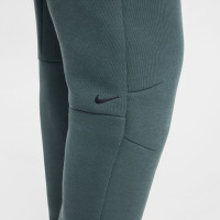 Nike Tech Fleece Sportswear Joggingbroek Kids Donkergroen Zwart