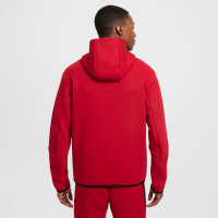 Nike Tech Fleece Sportswear Veste Rouge Noir