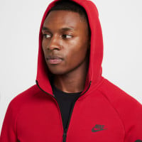 Nike Tech Fleece Sportswear Veste Rouge Noir