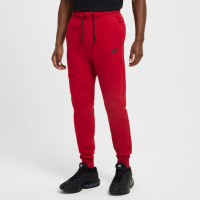 Nike Tech Fleece Sportswear Trainingspak Rood Zwart