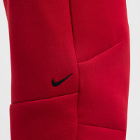 Nike Tech Fleece Sportswear Joggingbroek Rood Zwart