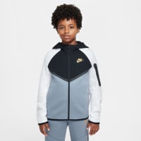 Survêtement Nike Tech Fleece Sportswear pour enfants gris, bleu, noir, blanc, jaune clair