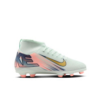 Nike Mercurial Superfly 10 Club MDS Gras / Kunstgras Voetbalschoenen (MG) Kids Mintgroen Blauw Roze Goud