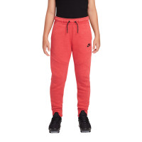 Nike Tech Fleece Sportswear Pantalon de Jogging Enfants Rouge Noir