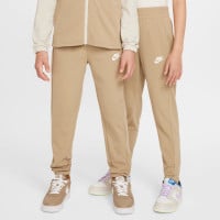 Survêtement Nike Sportswear à fermeture éclair intégrale pour enfants, marron clair, beige, blanc