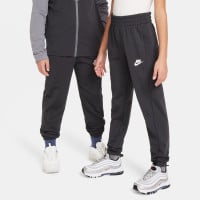 Survêtement Nike Sportswear à fermeture éclair intégrale pour enfants gris foncé gris blanc