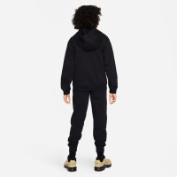 Nike Sportswear Club Fleece Trainingspak Full-Zip Hooded Kids Zwart Wit