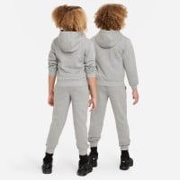 Nike Sportswear Club Fleece Trainingspak Full-Zip Hooded Kids Grijs Wit