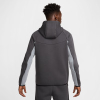 Nike Tech Fleece Sportswear Survêtement Gris Foncé Gris Noir