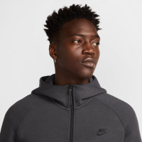 Nike Tech Fleece Sportswear Survêtement Gris Foncé Gris Noir