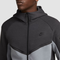 Nike Tech Fleece Sportswear Survêtement Gris Foncé Gris Noir