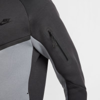 Nike Tech Fleece Sportswear Survêtement Gris Foncé Gris Noir