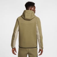 Nike Tech Fleece Sportswear Survêtement Vert Olive Beige Noir