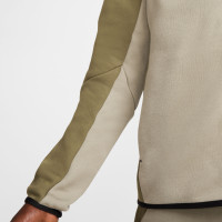 Nike Tech Fleece Sportswear Veste Vert Olive Beige Noir