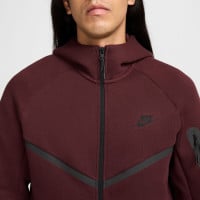 Nike Tech Fleece Sportswear Survêtement Bordeaux Noir