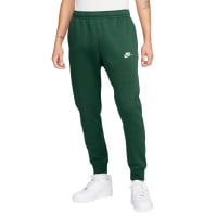 Pantalon de survêtement en polaire Nike Sportswear Club vert foncé blanc