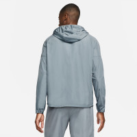 Survêtement zippé Nike Miler Repel Phenom Elite gris clair argenté