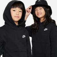 Nike Sportswear Club Fleece Survêtement à Capuche Enfants Noir Blanc