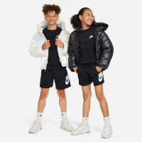 Nike Sportswear Club Fleece Sweat-Shirt Enfants Noir Blanc