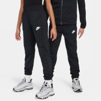 Survêtement Nike Sportswear à fermeture éclair intégrale pour enfants, noir et blanc