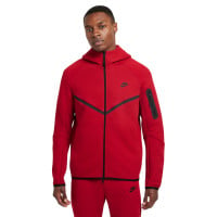 Nike Tech Fleece Sportswear Veste Rouge Noir