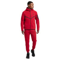 Nike Tech Fleece Sportswear Veste Rouge Noir