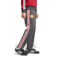 adidas Manchester United Culturewear Trainingsbroek 2024-2025 Grijs Rood Wit