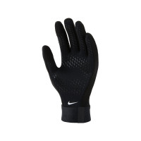 Gants Nike Academy Therma-Fit pour enfants, noir et blanc