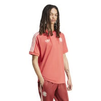 adidas Bayern Munich Culturewear T-Shirt 2024-2025 Rouge Blanc