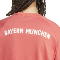 adidas Bayern Munich Culturewear T-Shirt 2024-2025 Rouge Blanc