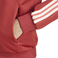 adidas Bayern München Culturewear Trainingsjack 2024-2025 Donkerrood Wit