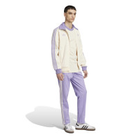 adidas Real Madrid Culturewear Pantalon d'Entraînement 2024-2025 Mauve Clair Blanc Cassé