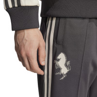 adidas Juventus Culturewear Pantalon d'Entraînement 2024-2025 Gris Foncé Blanc