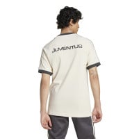 adidas Juventus Culturewear T-Shirt 2024-2025 Blanc Noir