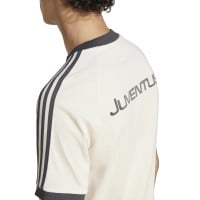 adidas Juventus Culturewear T-Shirt 2024-2025 Blanc Noir