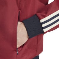 adidas Arsenal Culturewear Veste d'Entraînement 2024-2025 Rouge Foncé Bleu Foncé Blanc