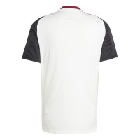 adidas Manchester United Maillot d'Entraînement 2024-2025 Blanc Noir Rouge