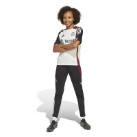 adidas Manchester United Maillot d'Entraînement 2024-2025 Enfants Blanc Noir Rouge